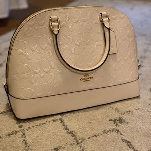 White coach purse